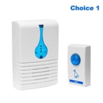 Wireless Doorbell 100m Range Remote Control Choice 1