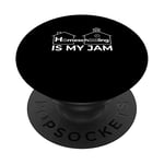 Homeschooling Is My Jam Classic Home School Education PopSockets Swappable PopGrip