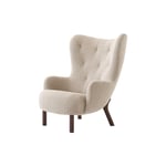 Petra Vb3 Lounge Chair, Karakorum 003/oiled Walnut