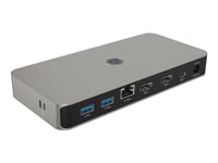 Icy Box Ib-Dk2880-C41 - Dockningsstation - Usb-C - 2 X Hdmi - 1Gbe - 100 Watt