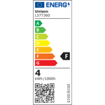 Unison LED-Lampa G9 3,2w 320lm 4000k DimbarUnison