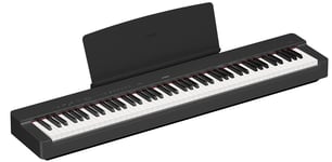 Yamaha P-225 B Digital piano sort matt. Stativ og pedallyre er ekstrautstyr .