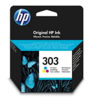Genuine Original HP 303 Colour Ink Cartridge For HP ENVY Inspire 7221e Printer