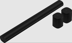 Sonos Arc soundbar + 2 x One SL højttaler, sort