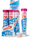 HIGH5 ZERO Caffeine Hit Electrolyte Hydration Tablets Added Vitamin C Pink 8x20