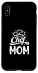 Coque pour iPhone XS Max Chef Mom Culinary Mom Restaurant Famille Cuisine Culinaire Maman