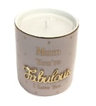 Luxury Candle Fabulous Mum Sentiment Mother's Day Gift Present Pomegranate Noir