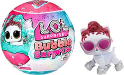 LOL Surprise Bubble Surprise Pets - RANDOM ASSORTMENT - Collectable Doll, Pet, Surprises, Accessories, Bubble Surprise Unboxing & Bubble Foam Reaction in Warm Water - Great for Kids Ages 4+