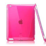 iSkin solo Smart Back Cover For New iPad 3 & iPad 2 - Pink BRAND NEW