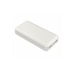 V-TAC VT-3502 Power Bank ABS blanc 20.000mah 2 sortie micro USB 2.1A - sku 8189 - Blanc