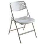 Folding chair Plastic Office Chair Dining Chair Back Chair Black/White/Gray Household Desk Chair-83×55×49cm