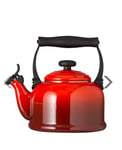 Le Creuset Traditional Kettle 2.1L Stove Top W/ Whistle Cherry Red K4
