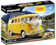 PLAYMOBIL Volkswagen T1 Camping Bus - Yellow - Edition 2 (Special Netto ) 71138