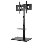 jxgzyy TV Stand Tall TV Floor Stand Universal TV Mount Stand Height Adjustable Swivel TV Holds Fits 32''-65" TV Smart Screen Load Up To 66lbs