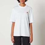 AMI de Coeur Logo Organic Cotton-Jersey T-Shirt - M