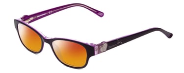 Skechers SE1524 GIRL Cateye Designer Polarized Sunglasses Purple Crystal Fuchsia