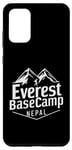 Coque pour Galaxy S20+ Everest Basecamp Népal Mountain Lover Hiker Saying Everest