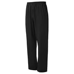Fort - Airflex Trousers - Black Trousers - XXL - Waterproof Workwear - Windproof - Breathable Fabric - Welded Seams - Waterproof Trousers - Mens Work Trousers