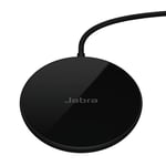 Jabra Chargeur à Induction sans Fil 5W, certifié Qi - Compatible avec Les écouteurs sans Fil Elite 10 et Elite 8 Active - Câble USB-A, Noir