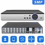 16 Channel Smart CCTV DVR System Video Recorder 5MP Home/Office Security UK