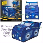 Batman The Batmobile Vehicle Pop Up Childrens Activity Play Tent NEW
