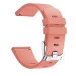 Fitbit Versa Lite/Versa/Versa 2 - Silikonrem Stl L Rosa