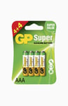 GP Batteries GP Super Alkaline AAA 4+4