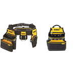 Dewalt DWST1-75552 Tool Belts & Carpenter's Aprons, Yellow/Black & DWST1-75551 Multi Purpose Pouch