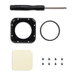ParaPace Lens Replacement Kit for GoPro Hero 5/4 Session Protective Lens Repair Parts (Black)