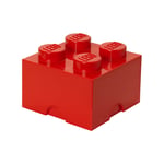 Room Copenhagen LEGO® Boks 8 Knotter, Lys Rød Klar Polypropylen