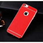 Electroplating Lichee Case - Iphone 5/se Red Röd
