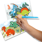 SES Creative - My First - Måla med vatten - Dinosaurier