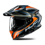 HJC RPHA 60 Quid Adventurehjälm Grön-Orange-Beige""