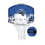 Wilson Mini NBA-Team Basketball Hoop, ORLANDO MAGIC, Plastic