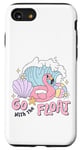 iPhone SE (2020) / 7 / 8 Flamingo Go With The Float Summer Pool Party Vacation Cruise Case