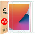 2X Tempered Glass For Apple iPad 10.2 (2020 8th Gen) Screen Protector Cover  UK