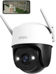 IMOU 360° Security Camera Outdoor with 30m Color Night Vision, AI Human/Motion