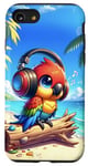 iPhone SE (2020) / 7 / 8 Kawaii Parrot Headphones: The Parrot's Rhythm Case