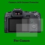 2pcs Optical Tempered Glass LCD Screen Protector Self-Adhesive for Canon EOS R7