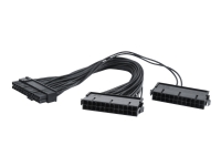 Cablexpert - Förlängningskabel för ström - ström, 24 pin huvuduttag (hane) till 24-pin ATX, 24 pin ATX (2 wires) (hona) - 30 cm