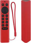 Étui de Protection en Silicone pour NVIDIA Shield Pro/4K HDR TV Télécommande,Housse Coque pour NVIDIA Télécommande (Rouge)