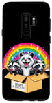 Galaxy S9+ Adopt a Street Cat Funny Team Trash Raccoon Opossum Skunk Case