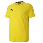 PUMA Team Goal 23 Casuals T-Shirt - Cyber Yellow, 2X-Large