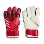 adidas Målvaktshandske Predator Match Fingersave Pure Victory - Ruby/Svart/Vit, storlek 9½