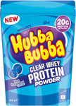Hubba Bubba Blue Raspberry Clear Whey Isolate, Protein Powder Drink, 405G Pouch,