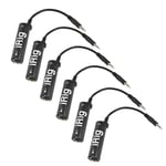 2X( 6Pcs Guitar Link Audio Interface Cable Rig Adapter Converter System for
