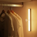 Trådlös Uppladdingsbar LED-lampa med Rörelsesensor 21 cm -  Varmvit (Färg: Varmvit)