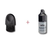 Braun Set Oil Lubricant And Brush Cleaning for Razor Series 1 2 6 7 Braun