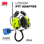 3M Peltor Litecom Ekstern PTT adapter