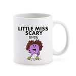 Detail Promo Gifts Personalised Mug Customised Photo Text Image Freshers Birthday Valentines Gift (Little Miss Scary, Personalised with Name)